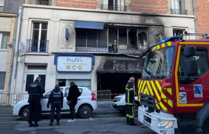 Un incendie dans un salon de tatouage provoque d’importants dégâts dans un immeuble du centre-ville de Soissons