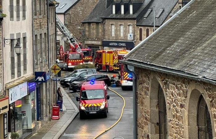 Un incendie ravage un immeuble du centre-ville de Châtelaudren