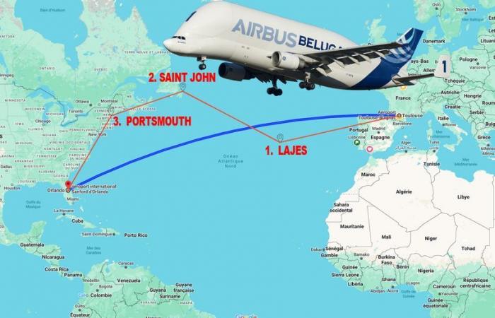 Comment l’avion de transport Airbus traverse-t-il l’Atlantique ? – .