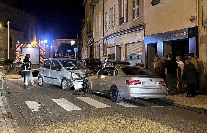 suite à une dispute, un automobiliste percute intentionnellement une berline allemande à Nogaro
