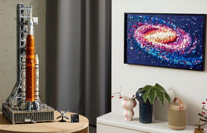 Lego révèle la fusée Artemis de la NASA et les ensembles de la galaxie de la Voie lactée à venir en mai