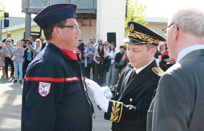 Le lieutenant Nicolas Lefèvre est le nouveau chef des pompiers de cette commune
