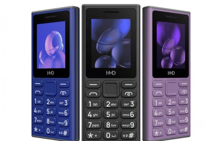 HMD lance les téléphones HMD 105 et HMD 110, avec une grande autonomie de batterie mais sans la marque Nokia