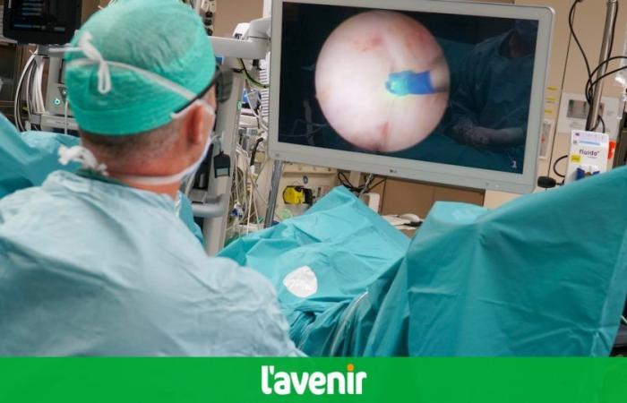 Nous opérons une hypertrophie laser de la prostate en Wallonie, pour une récupération plus rapide du patient