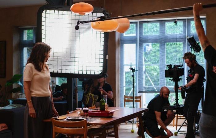 A Bordeaux, France 2 tourne sa nouvelle série avec Mélanie Doutey