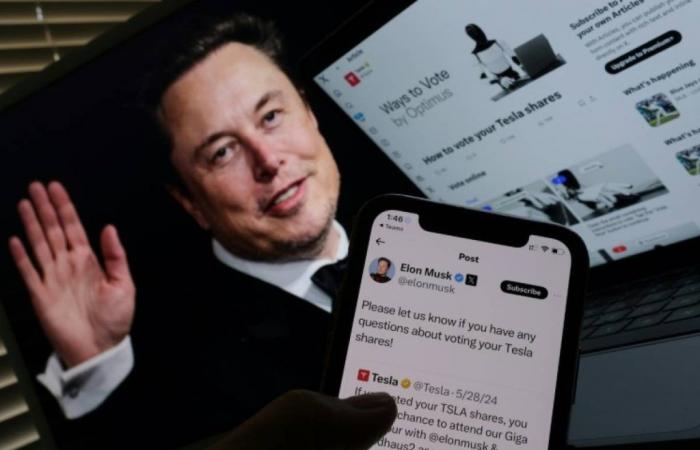 Selon Elon Musk, les actionnaires de Tesla ont validé sa méga-rémunération – le 13/06/2024 à 16h07
