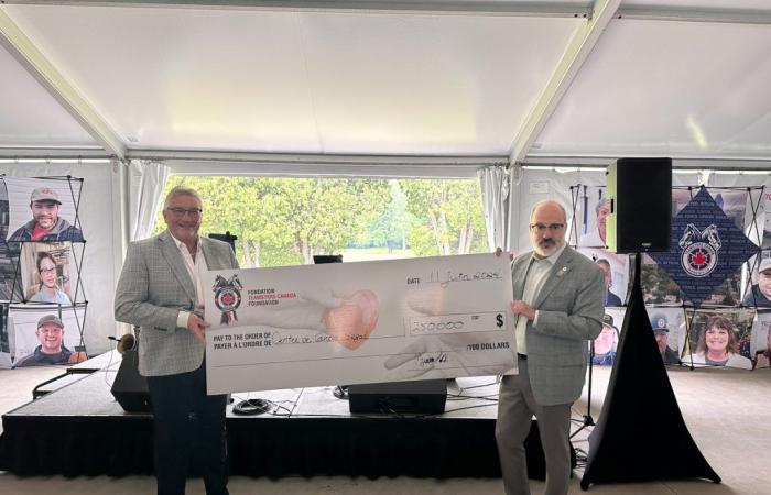 La Fondation Teamsters Canada fait un don de 250 000 $ au Centre du cancer Segal