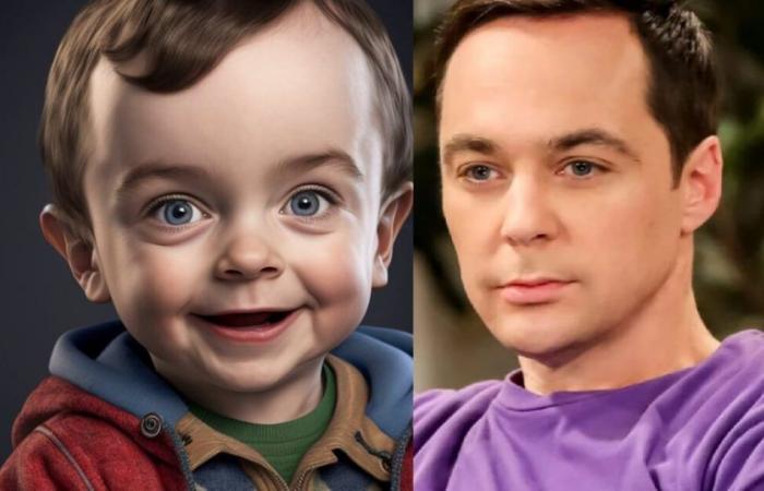 Voilà à quoi ressembleraient les personnages de The Big Bang Theory s’ils étaient des bébés… Sheldon est le plus mignon, Howard est un peu effrayant ! – .