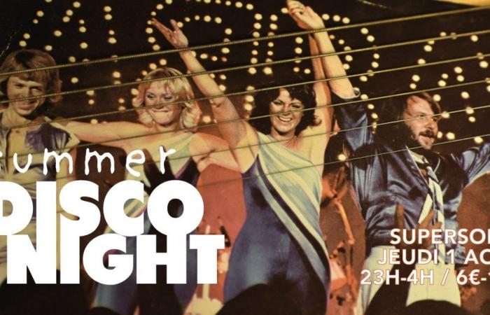 Summer Disco Nights à partir du 1er août SUPERSONIC Paris vendredi 2 août 2024