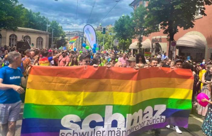 La Zurich Pride fête son 30e anniversaire