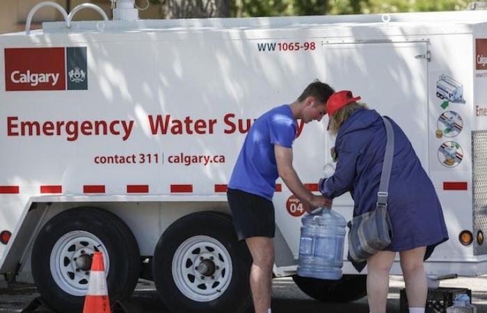 Calgary en état d’urgence en raison du manque d’eau