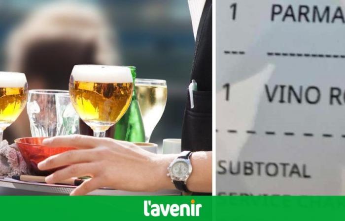 « Frais de service » dans un restaurant belge : c’est illégal
