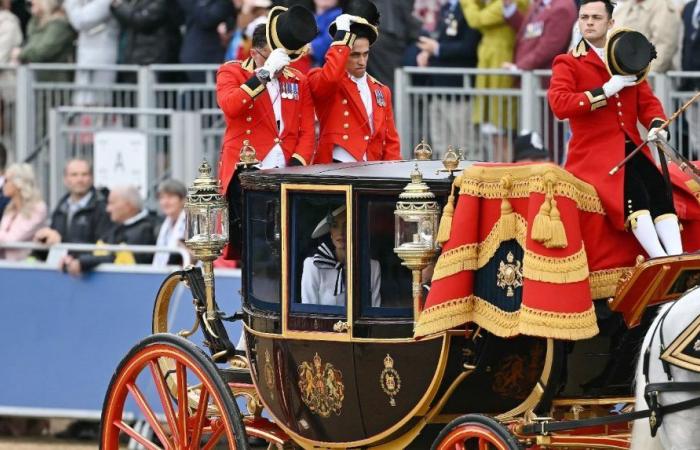 France – Monde – Kate Middleton fait son retour en public au défilé d’anniversaire de Charles III