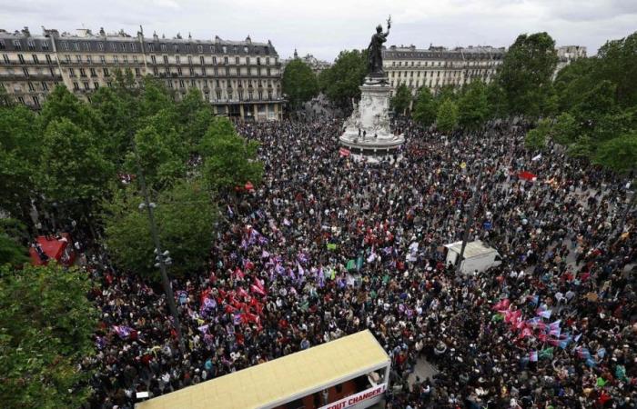 EN IMAGES | Des centaines de milliers de Français manifestent contre l’extrême droite