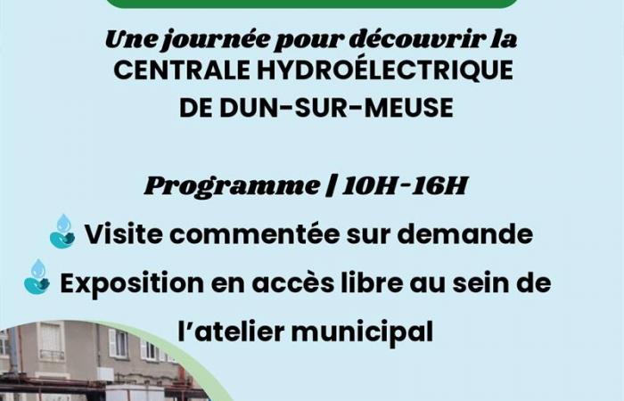 JOURNÉE DÉCOUVERTE DE LA CENTRALE HYDROÉLECTRIQUE de Dun-sur-Meuse Samedi 22 juin 2024 – .