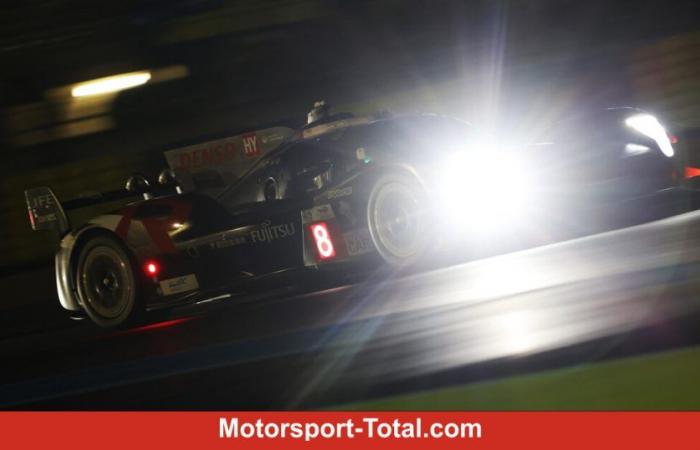 Toyota se rend chez Ferrari-Strafe dans la nuit