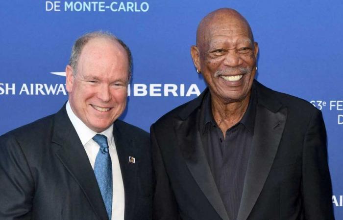 Le Prince Albert II et Morgan Freeman ouvrent le Festival de Télévision de Monte-Carlo