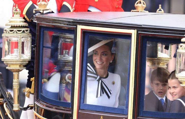 Kate Middleton choisit le blanc pour sa première apparition depuis l’annonce de son cancer – Closer