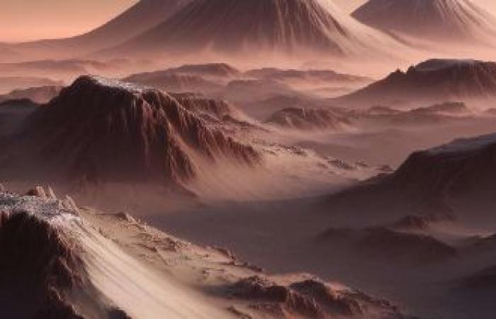 Découverte d’une présence « impossible » de givre sur les montagnes de Mars ! – .