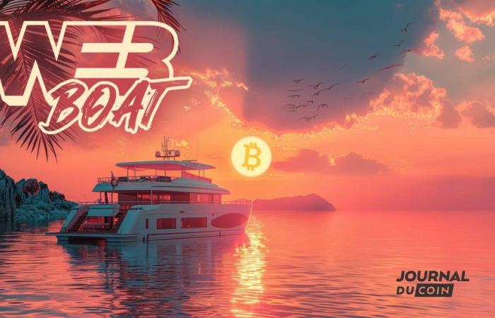 un événement entre catamaran et Bitcoin en partenariat avec Startmining