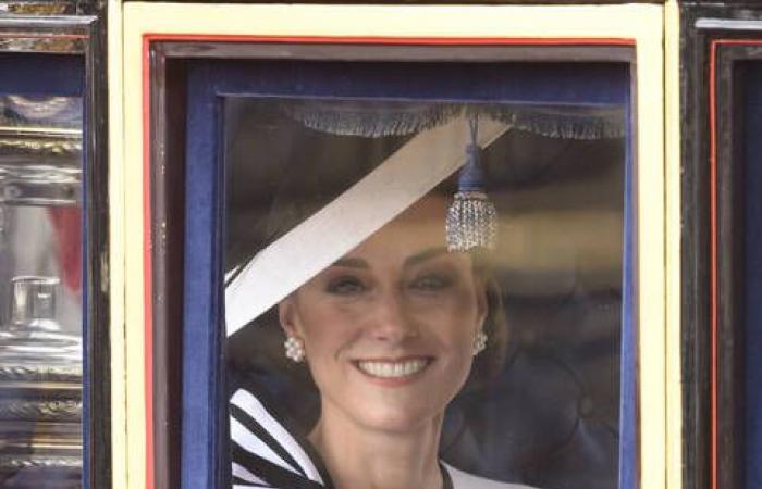 En images – La princesse Kate a fait son grand retour en public