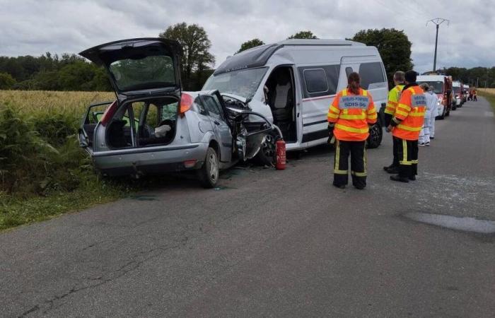 Cinq blessés, dont un grave, dans une collision frontale dans le Morbihan