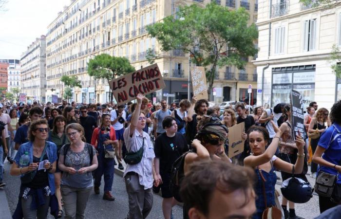 Plusieurs centaines de milliers d’opposants à l’extrême droite ont défilé samedi en France…
