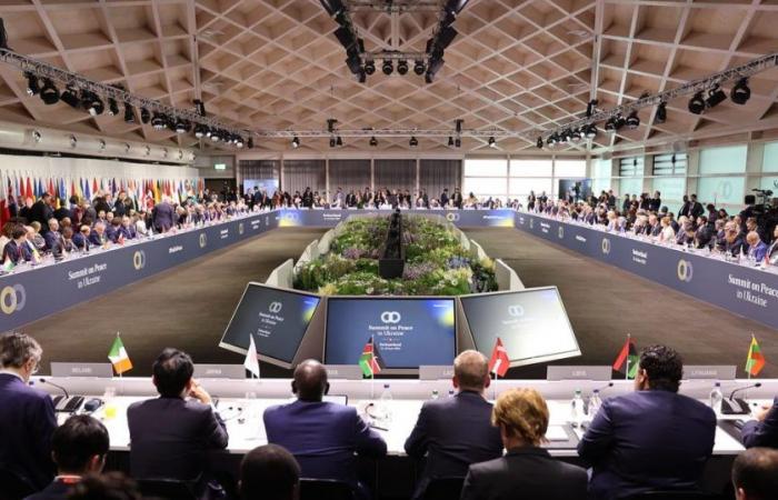 La déclaration finale du sommet du Bürgenstock soutenue par 85 pays et institutions, mais sans les BRICS – rts.ch – .