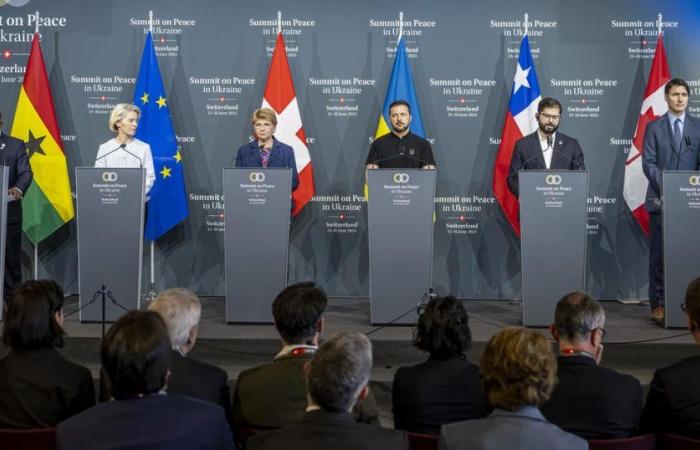 La déclaration finale du sommet du Bürgenstock soutenue par 84 pays et institutions, mais sans les BRICS – rts.ch – .
