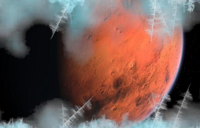 Gelée matinale sur Mars, une découverte qui pourrait bien être utile aux futurs astronautes