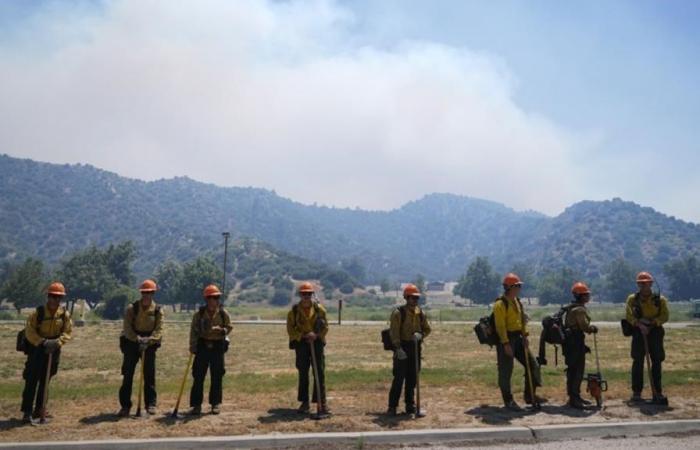 Les premiers incendies de forêt de l’année brûlent dans la région de Los Angeles