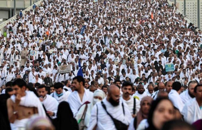 Les fidèles musulmans célèbrent le premier jour de l’Aïd à La Mecque