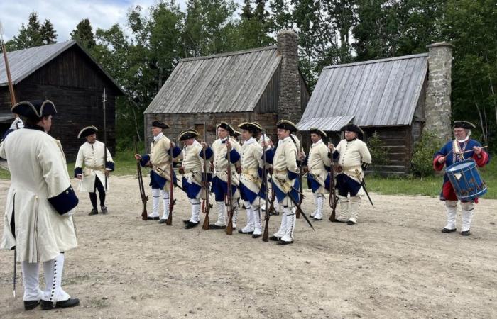Une reconstitution historique au Site de la Nouvelle-France avant réouverture
