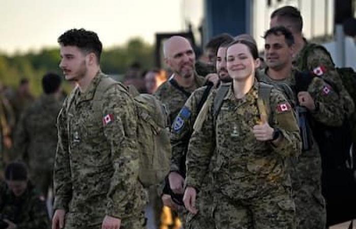 Plusieurs militaires de Valcartier débarquent en Lettonie