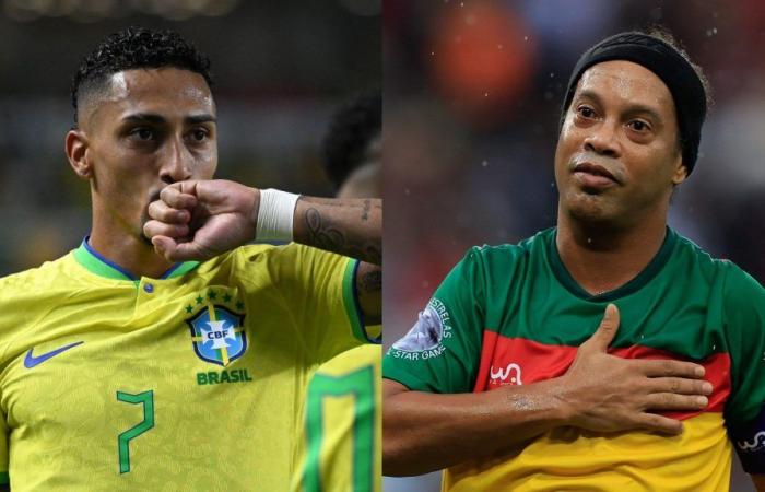 Raphinha remet Ronaldinho à sa place