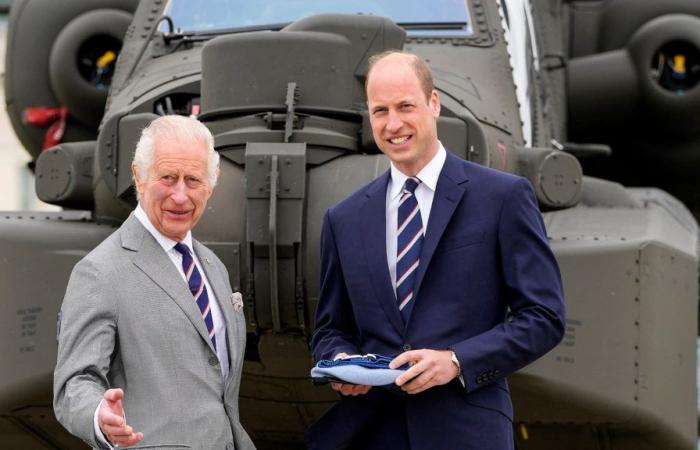 Le prince William souhaite au roi britannique une bonne fête des pères