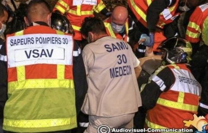 accident de la route à St Laurent-d’Aigouze, un blessé grave