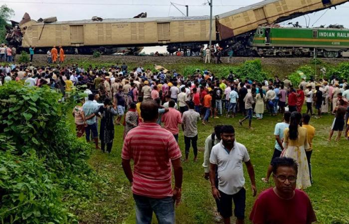 Un accident de train « tragique » laisse le Bengale occidental en deuil