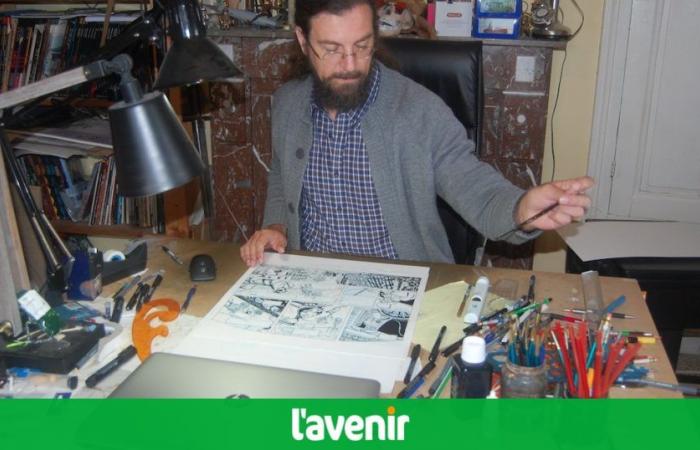 Étienne Willem, l’un des fleurons de la bande dessinée en province de Luxembourg, est décédé dimanche
