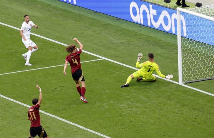 La Belgique a inscrit deux buts inscrits dans le dernier match du Slowaken