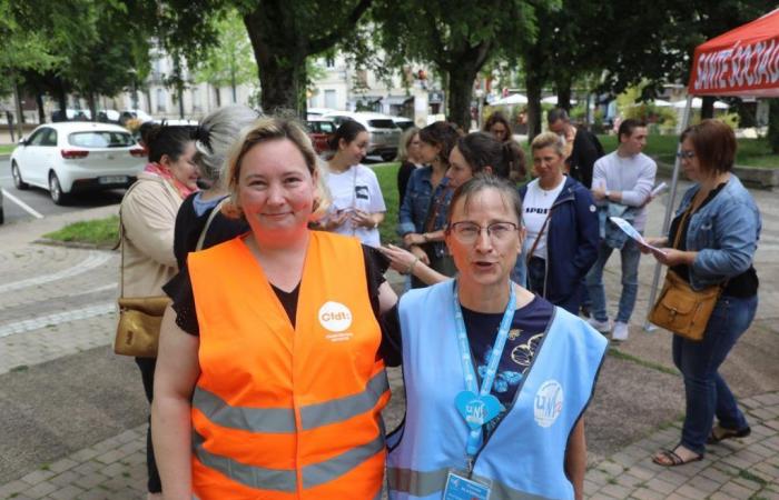 en Dordogne, les soignants du privé en grève illimitée
