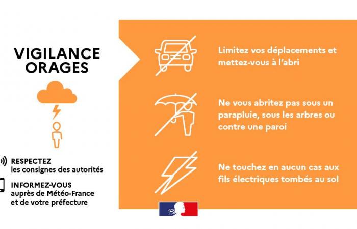 Le département des Landes est placé en alerte météo orange pour « violentes tempêtes » – 2024 – Communiqués – Salle de presse – Actualités – .