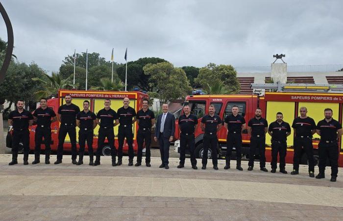 Cinq nouveaux véhicules pour les pompiers