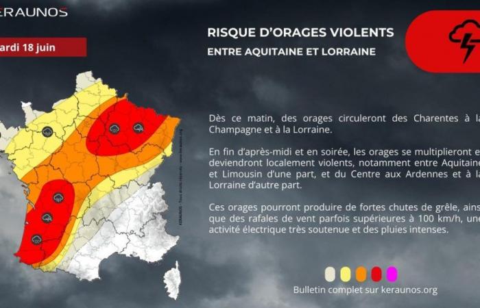 la tempête est arrivée en Charente (vidéo)
