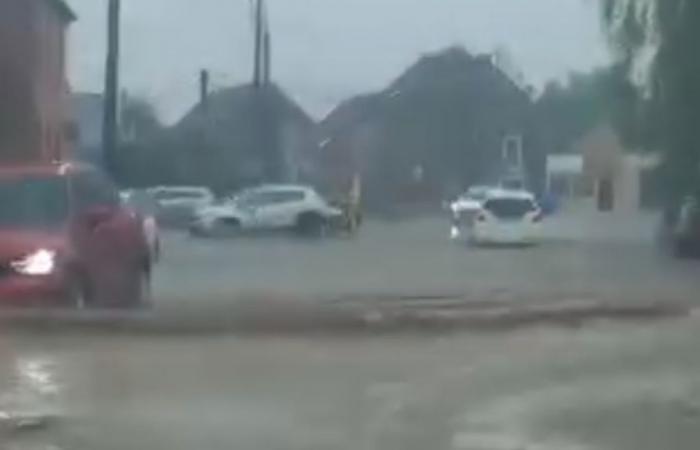Plus d’une centaine d’interventions en raison de fortes inondations en Wallonie picarde