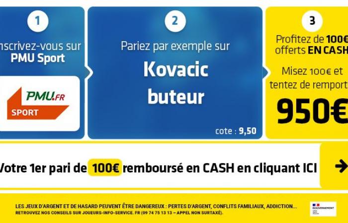950€ à récupérer sur un pronostic de buteur avec 100€ remboursés en CASH ! – .