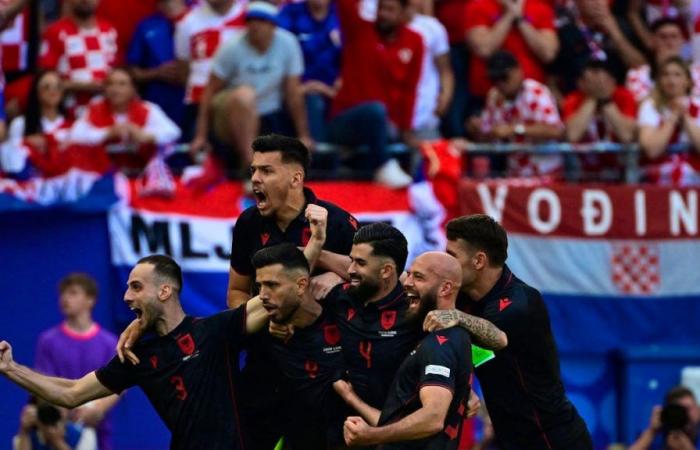 L’Albanie oblige la Croatie à faire match nul à la 95e