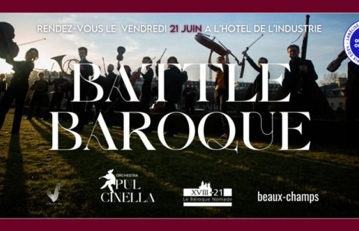 BATAILLE BAROQUE – PULCINELLA ENSEMBLE Hôtel de l’Industrie Paris vendredi 21 juin 2024 – .