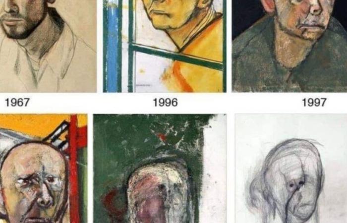 Atteint d’Alzheimer, cet artiste a peint des autoportraits sur l’évolution de sa maladie