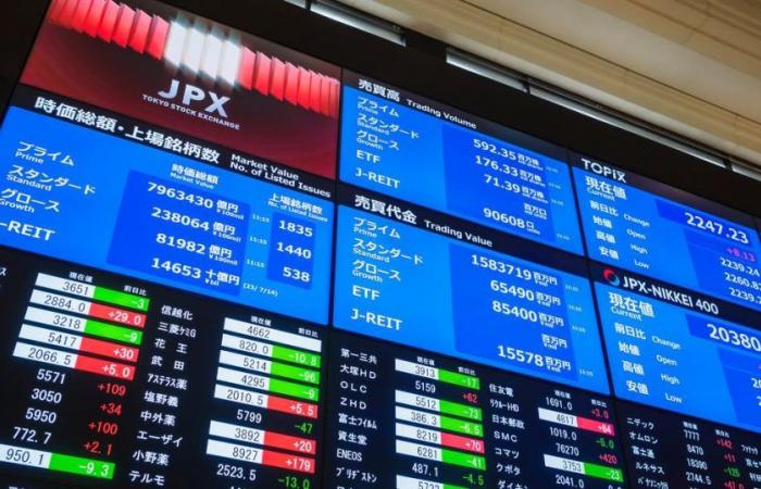 La Bourse de Tokyo à nouveau préoccupée par la situation politique en Europe